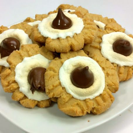 Peanut Butter Smores Cookies